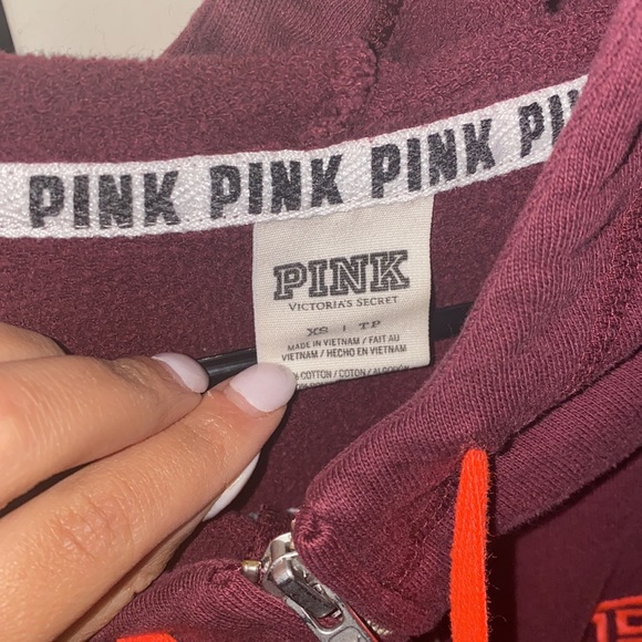 Pink half-zip sweater - Picture 2 of 3